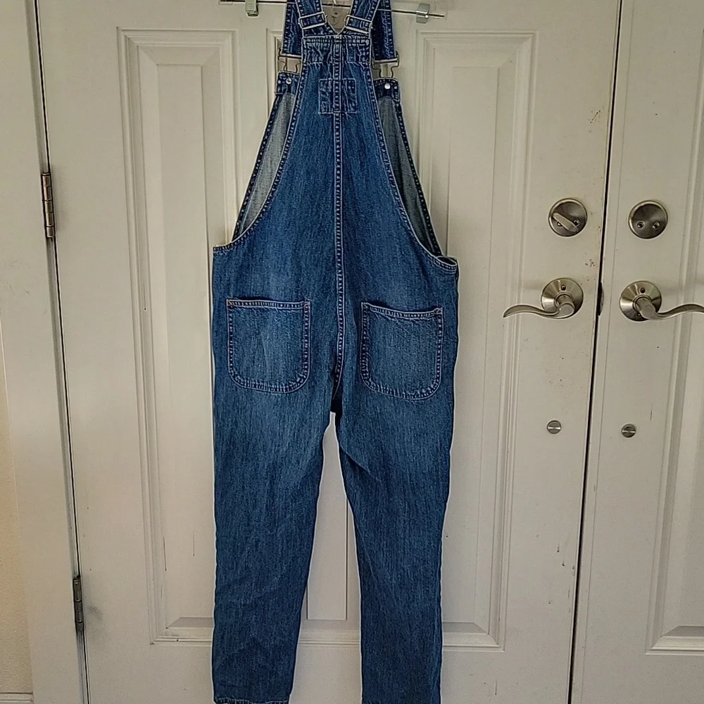 GAP Women’s Blue Denim Overalls Sz. S - Picture 4 of 10